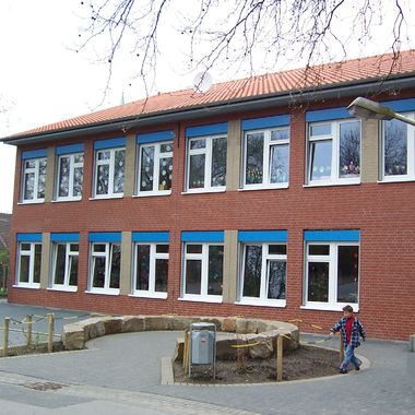 škola modulová stavba v Dortmunde